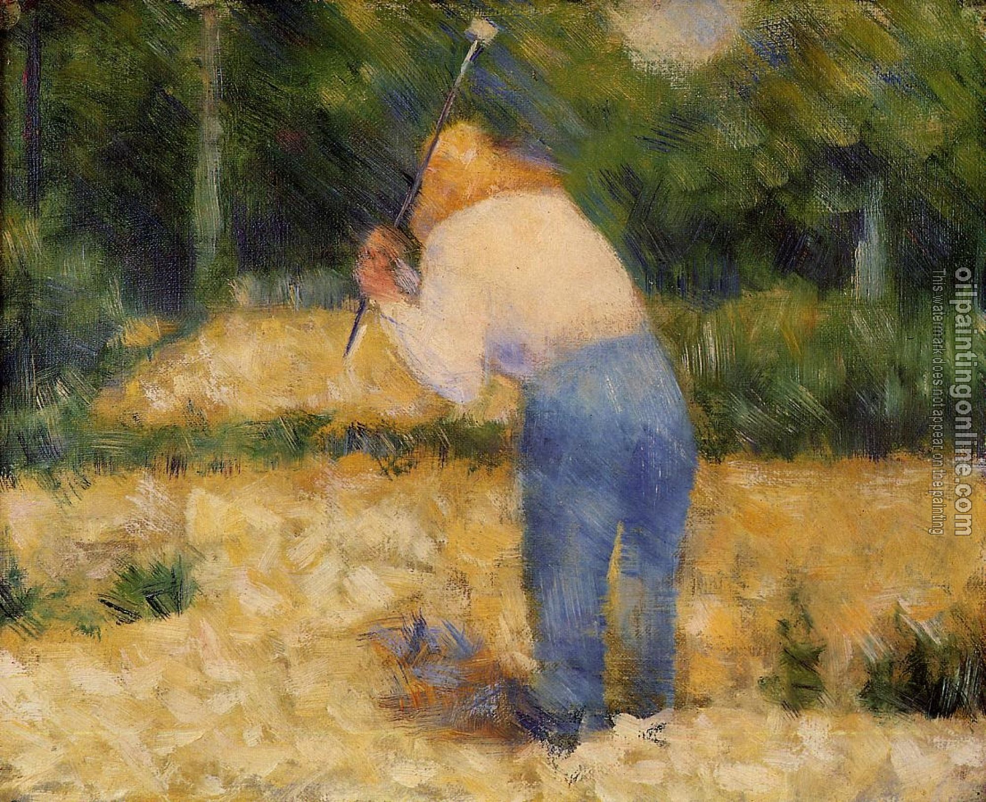 Seurat, Georges - The Stone Breaker